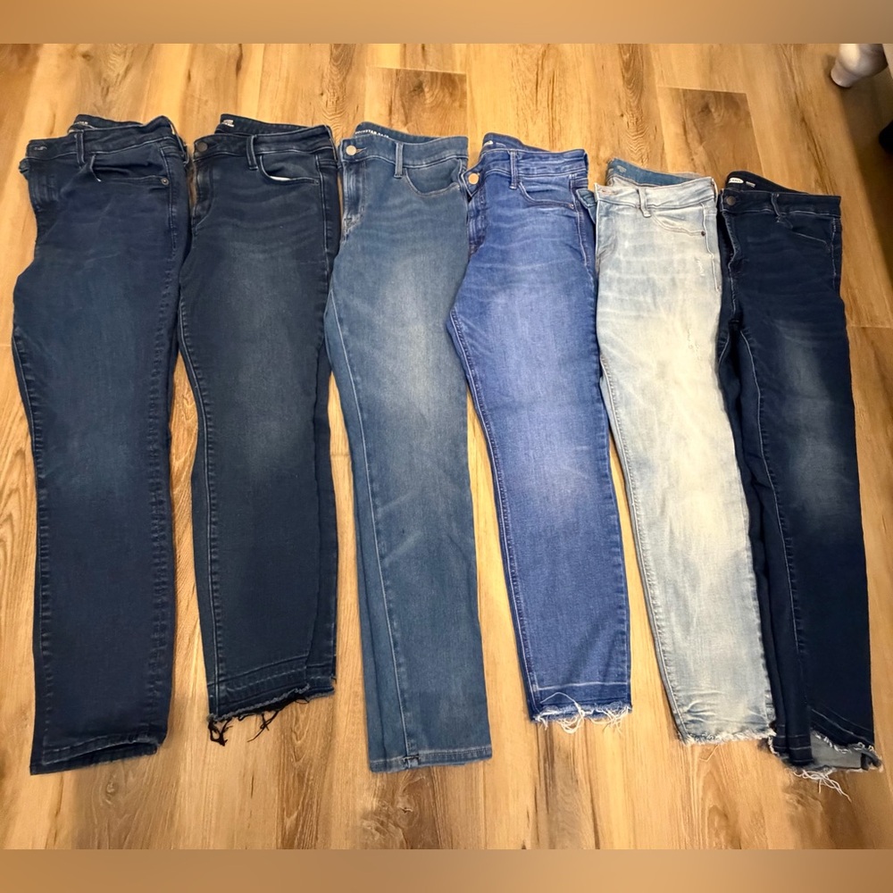 Old Navy Rockstar Super Skinny Collection size 10